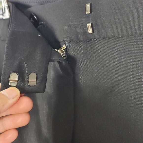 Alexander Wang High Rise Wool Trousers in Black - Size 0 - Picture 5 of 9